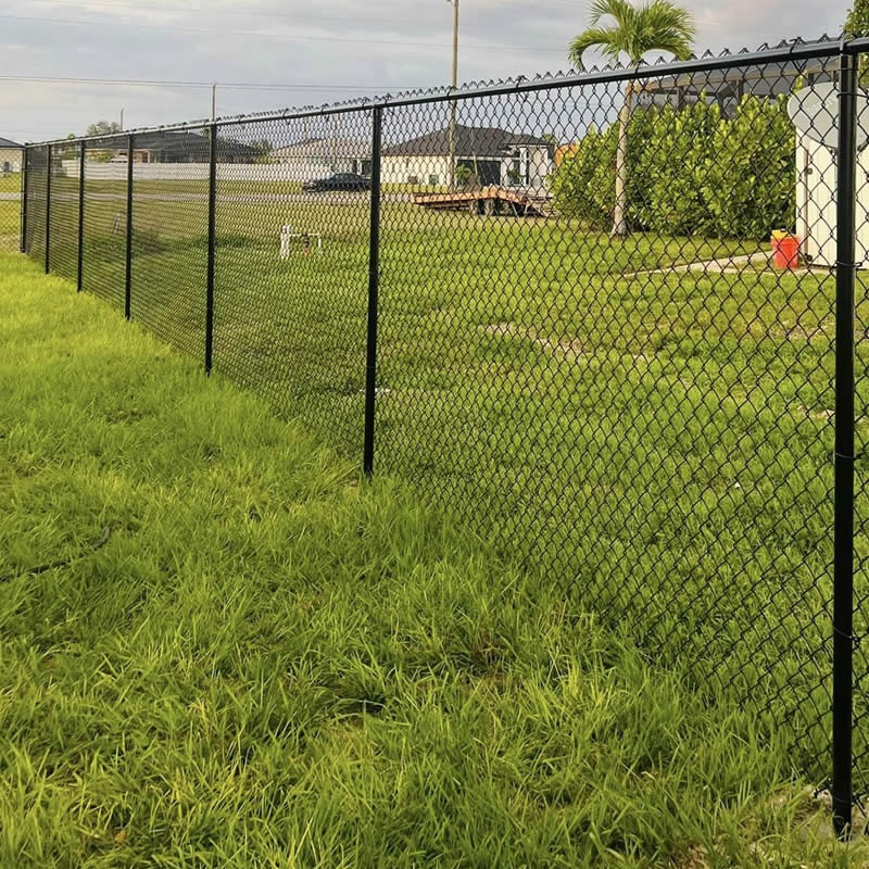 Black Chain Link Fence Black Chain Link Fence