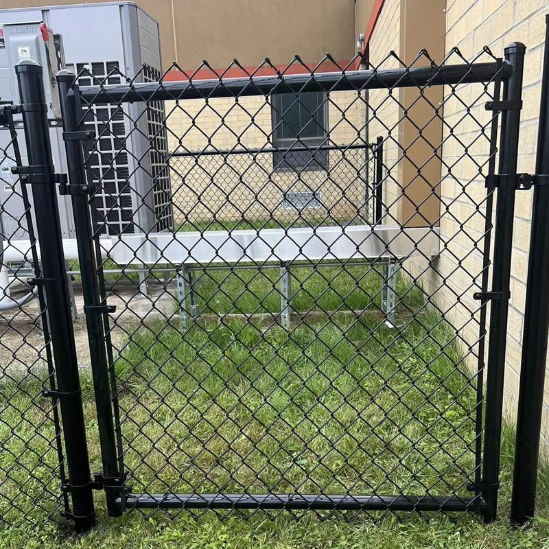 Black Chain Link Fence Black Chain Link Fence
